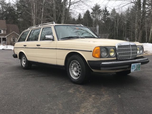 1985 mercedes 300td w123 diesel wagon!!! clean carfax!!!