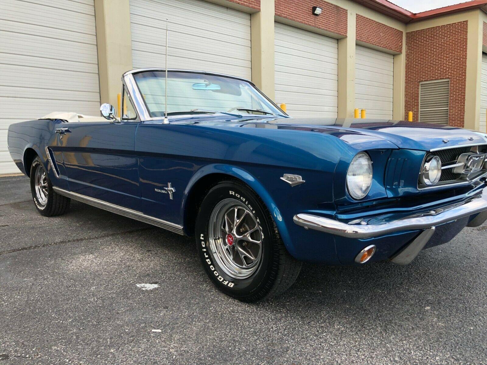1965 ford mustang convertible fully loaded 78355 miles