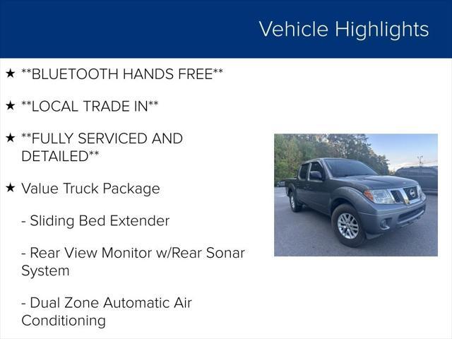 2018 nissan frontier sv