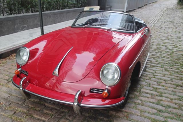 1962 porsche 356 b twin grille roadster