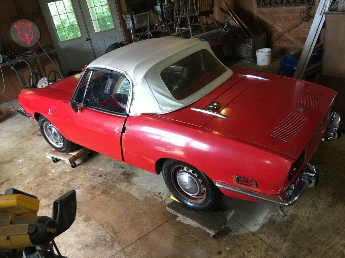 1971 fiat 850 sport spider bertone convertible
