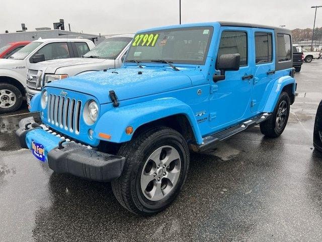 2017 jeep wrangler unlimited sahara in westbrook, maine