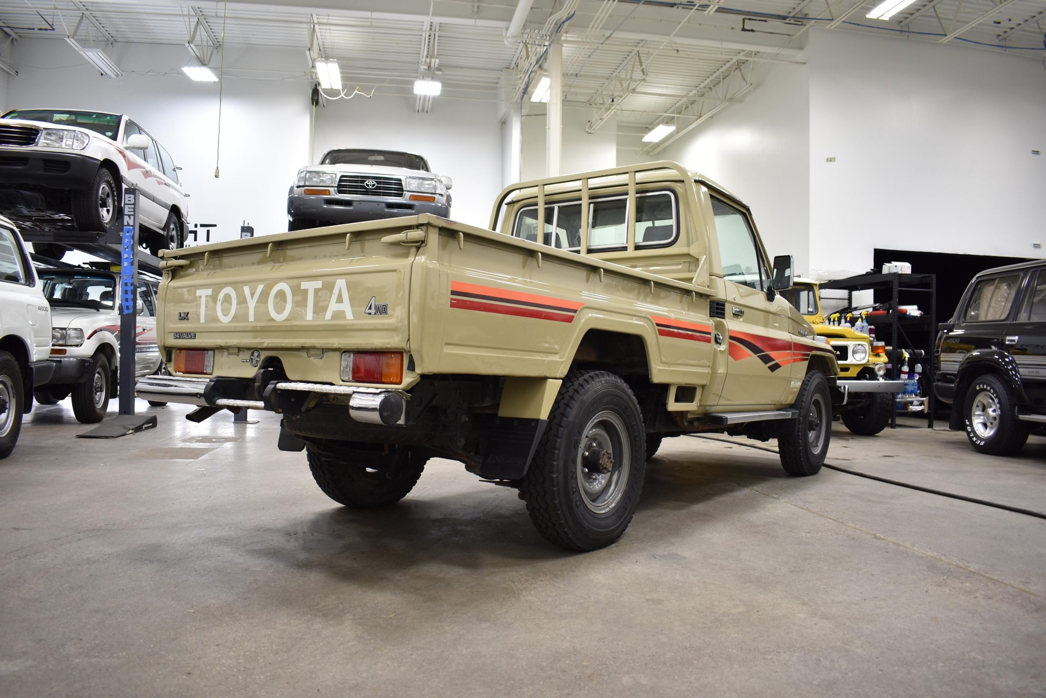 1999 toyota land cruiser fzj75 pickup 5-speed