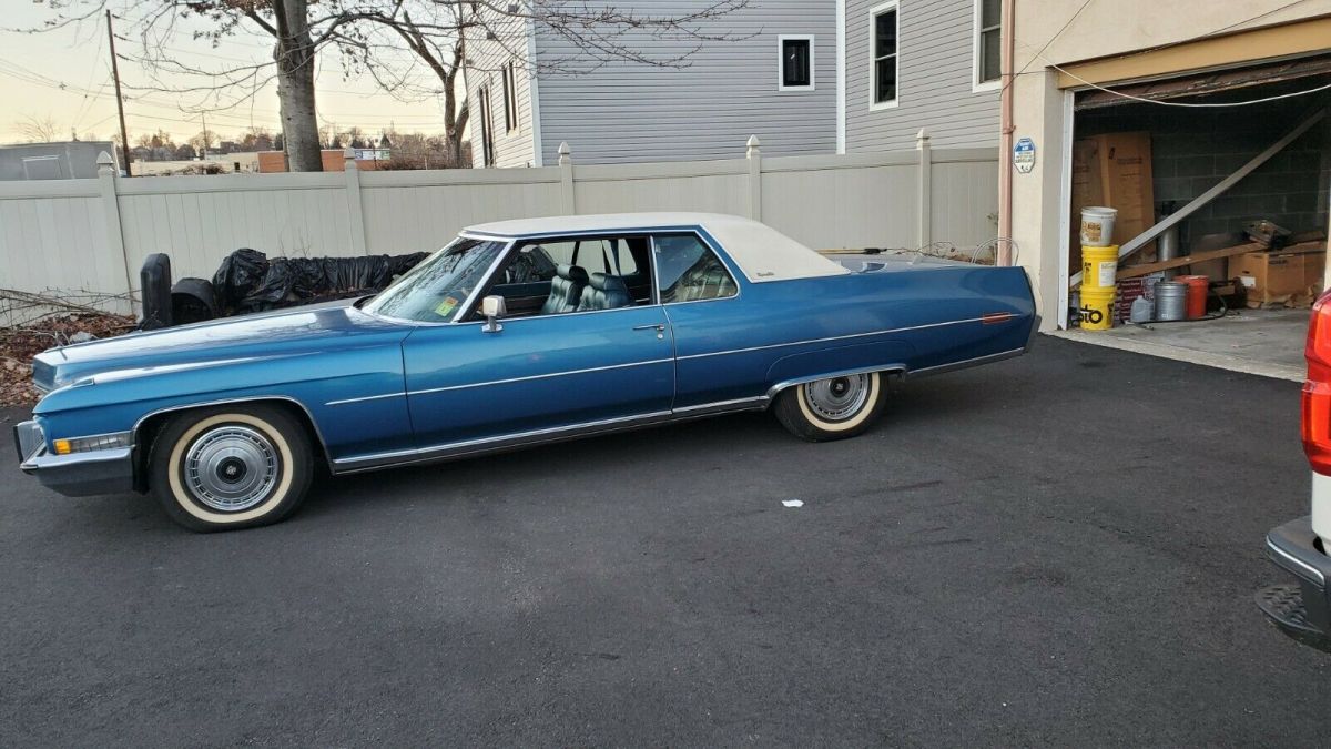 1972 cadillac sedan deville coupe 2dr 1 owner 26k original miles