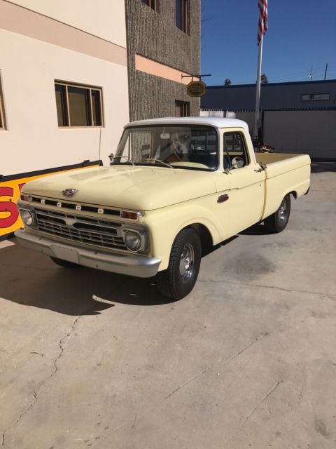 1966 ford f100 short bed truck