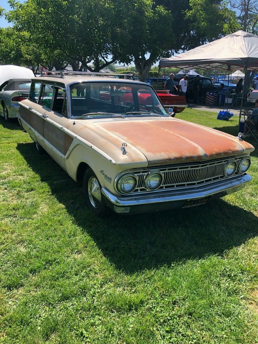 1962 mercury comet custom villager station wagon