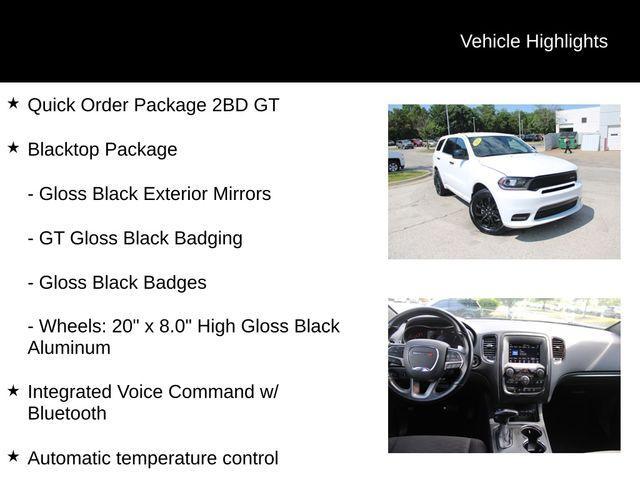 2020 dodge durango gt