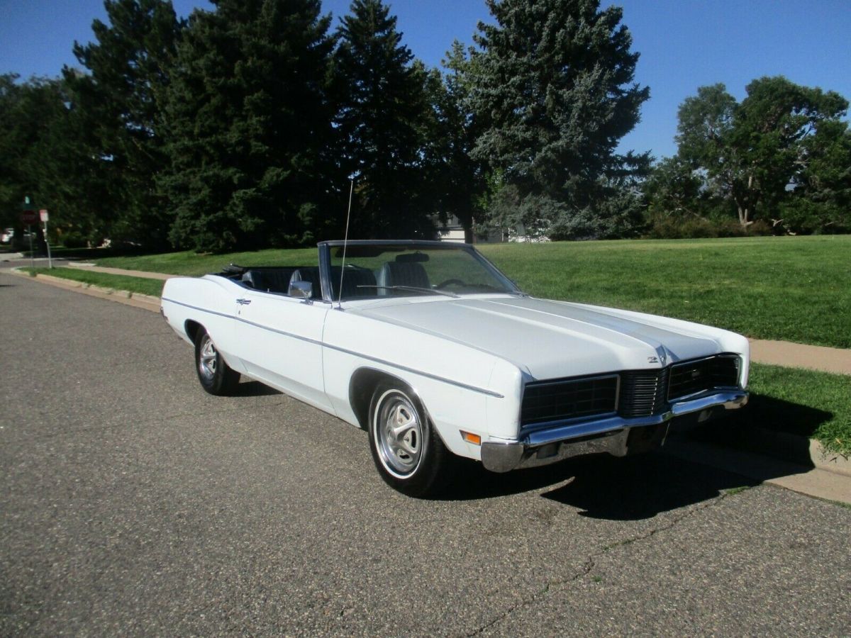 1970 ford galaxie xl convertible 429-360hp n-code fac. a/c p/disc az no-rust!