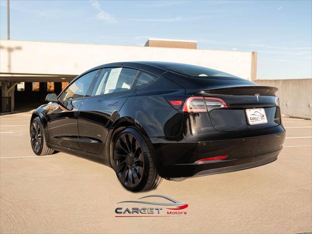 2022 tesla model 3 performance
