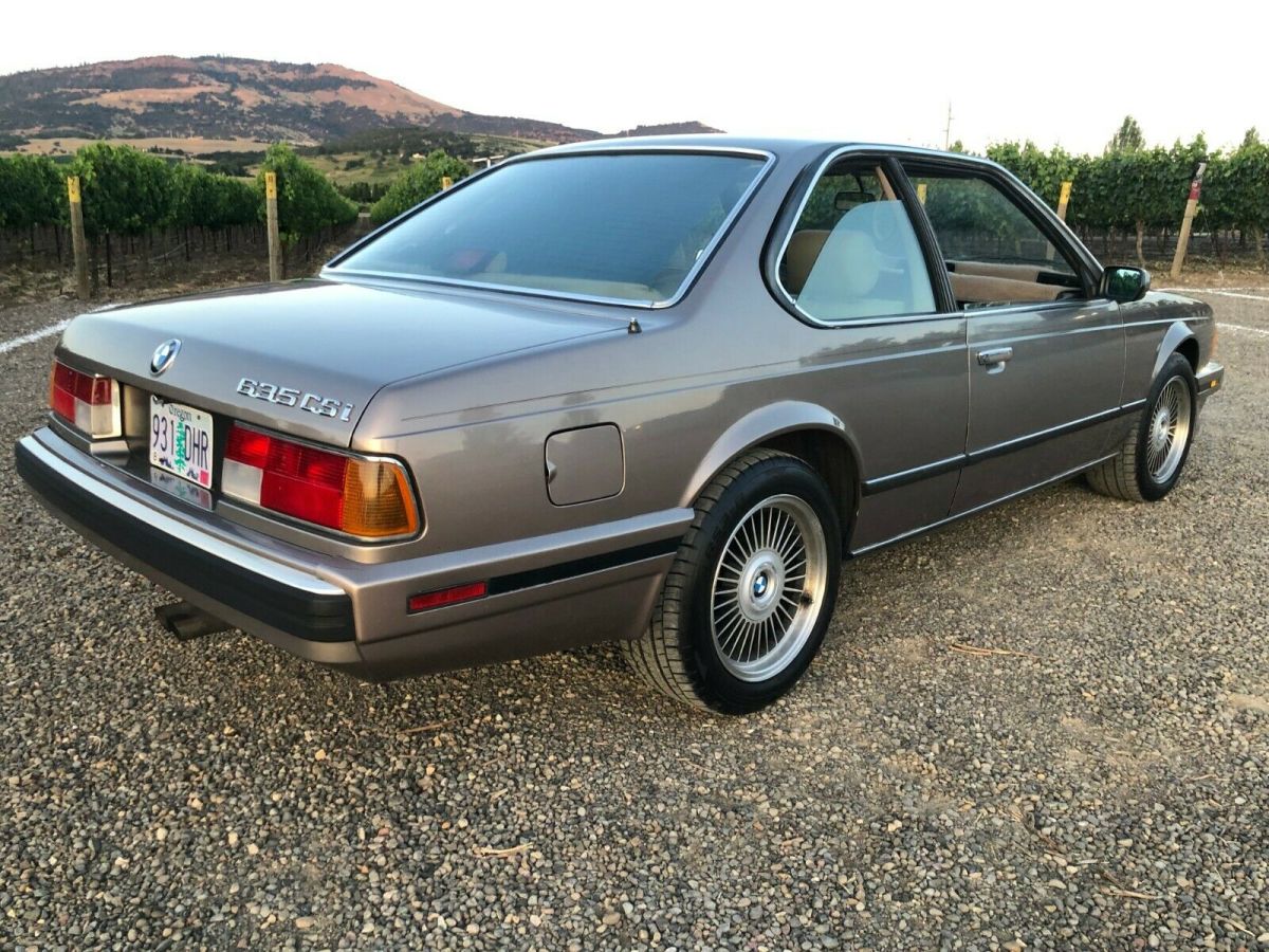 1988 bmw 635csi with low miles and no reserve!