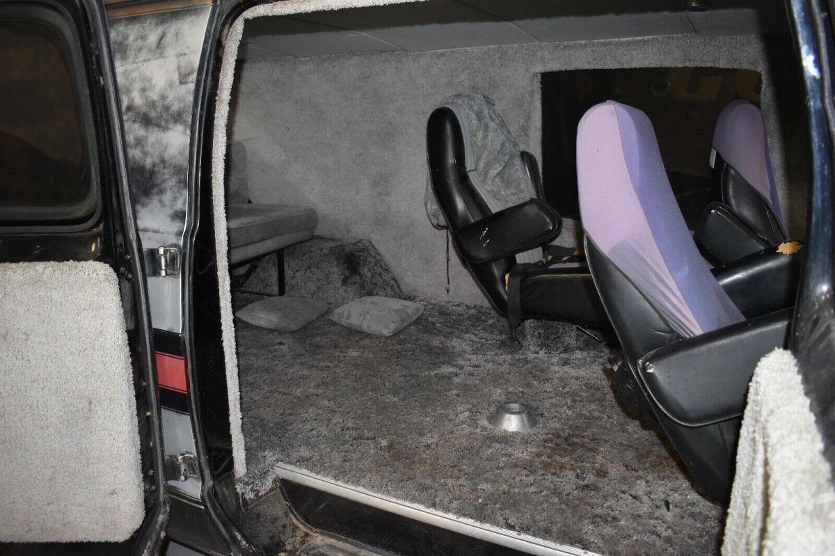 1978 dodge van good times van rare barn find hot rod 78 70 bubble window rat rod