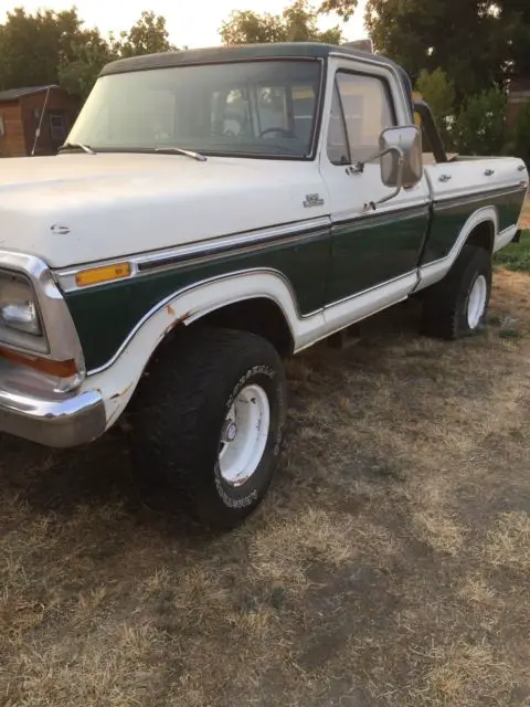 1977 ford f-150 4x4 short bed no reserve