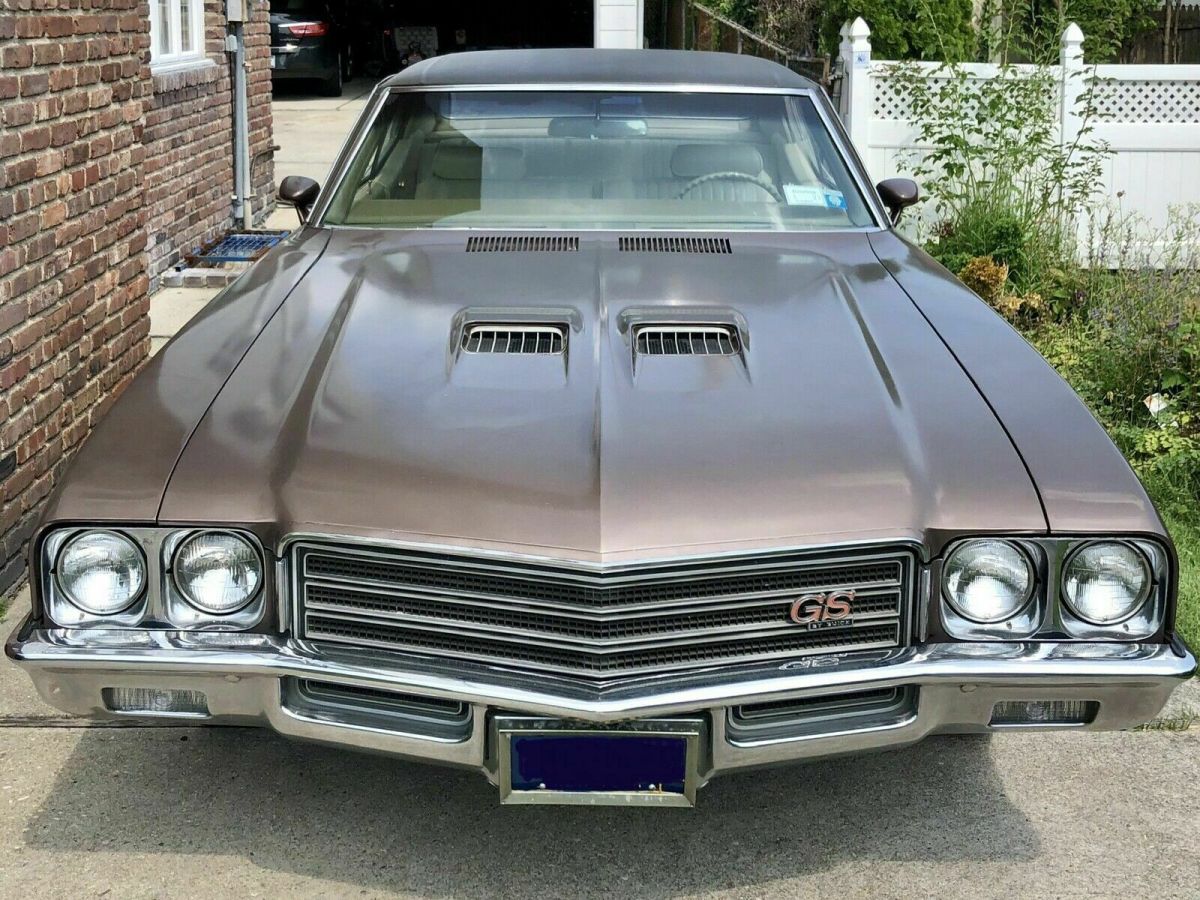 1971 buick gs 455 brown rwd automatic original owner