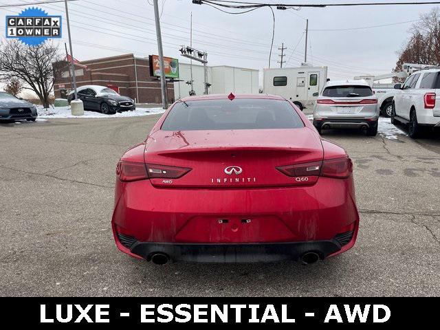2021 infiniti q60 3.0t luxe