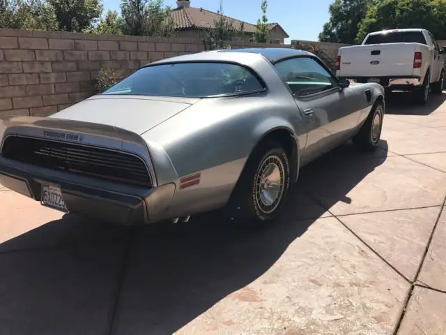 1979 trans am silver anniversary 400 4 spd 31k org miles