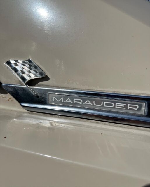1965 mercury marauder coupe white fwd automatic