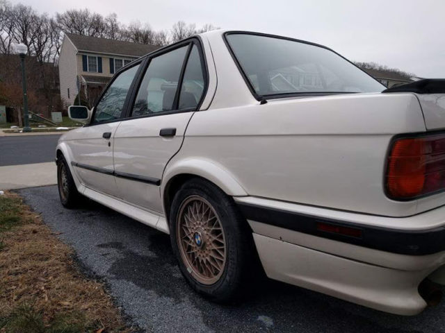 1989 bmw e30 325ix ix sedan sport interior racing dynamics auto alpine white awd