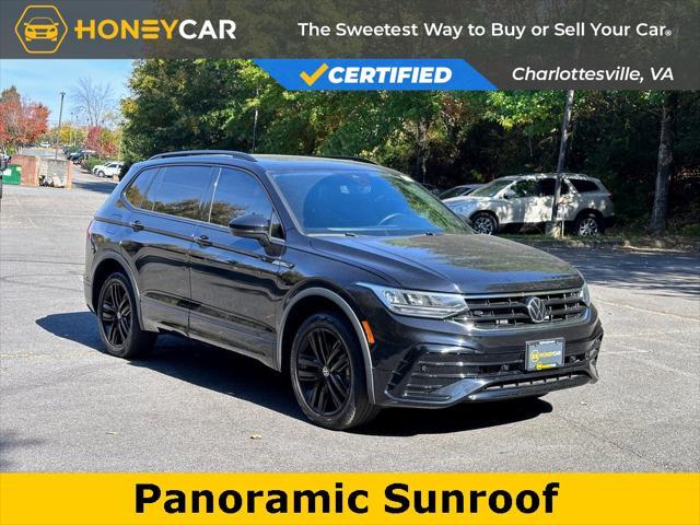 2022 volkswagen tiguan 2.0t se r-line black 4motion