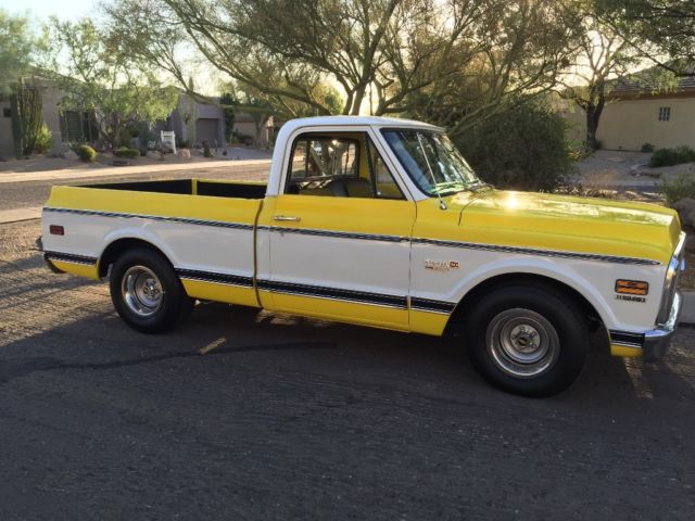 1971 chevrolet cheyenne - 454 big block - 4 speed - short bed truck