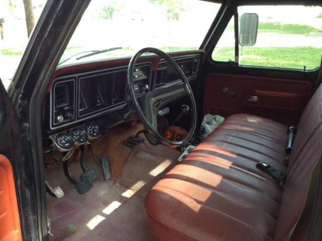 1977 ford f350 winch truck