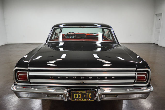 1965 chevrolet chevelle 877 miles black hardtop 383 small block v8 4 speed manu