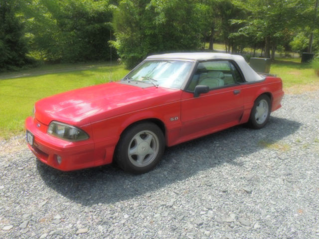 1993 mustang convertible