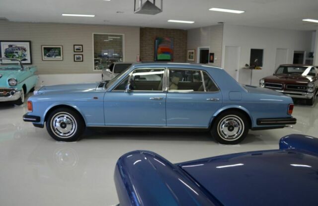 1982 rolls-royce silver spirit 39271 miles blue automatic
