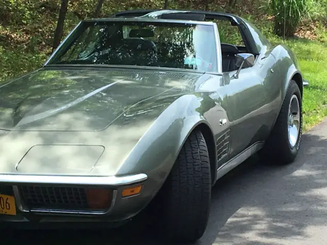 1972 steel cities grey corvette