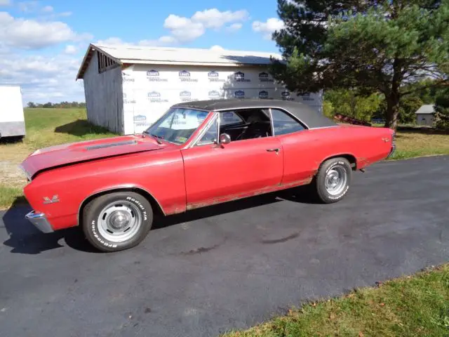 1967 chevelle ss 396 matching number