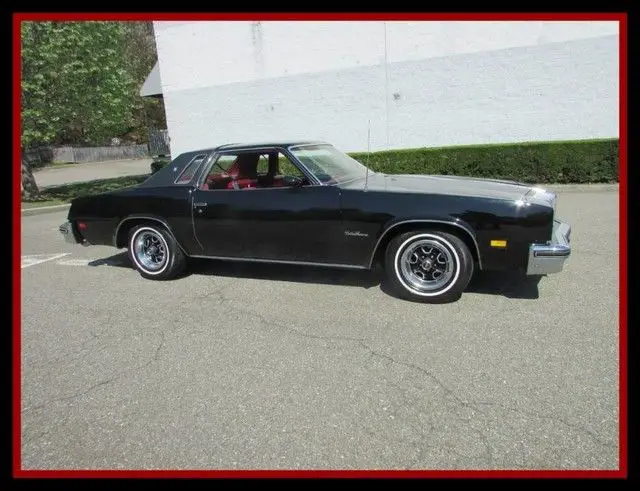 1977 oldsmobile cutlass supreme v8 2 door coupe black automatic