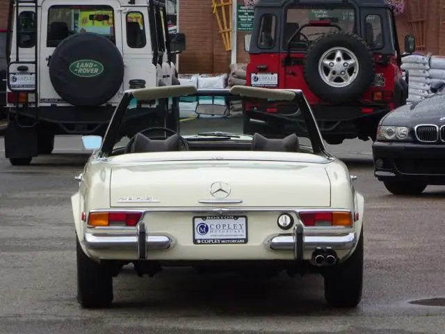 1971 mercedes benz 280sl roadster, automatic, air conditioning