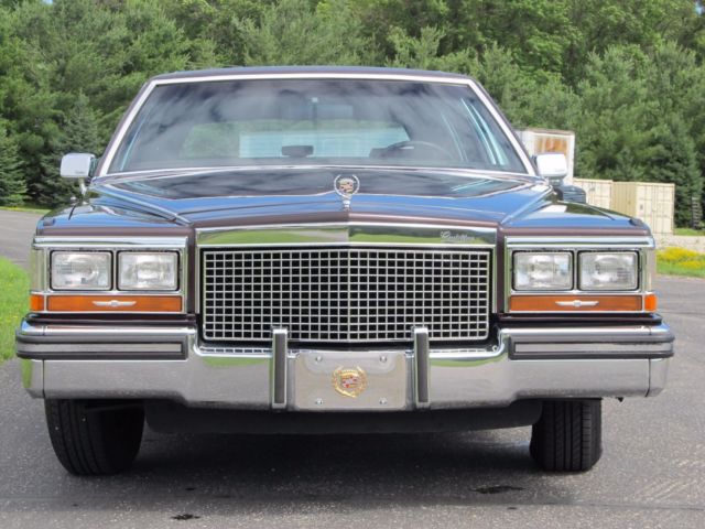 1988 cadillac brougham low miles! absolutely no rust! beautiful!