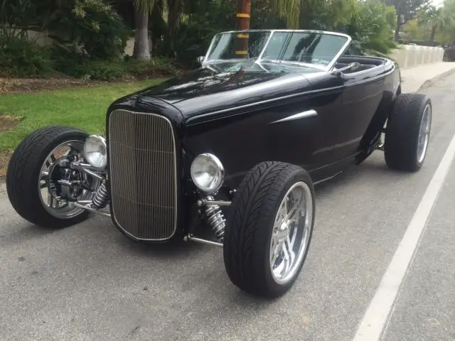 custom 32 ford hi-boy 454 powered hot rod - show quality