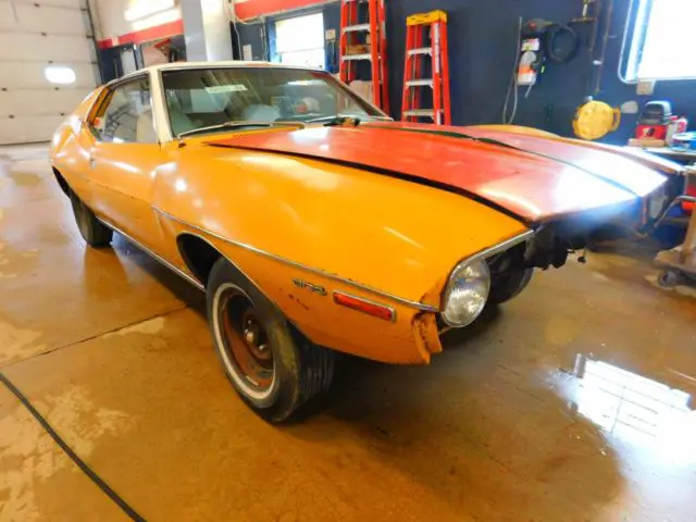 1971 amc javelin t1265587 *parts only/no title - junk bill of sale*
