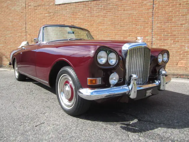 1965 bentley s3 continental convertible by mulliner park ward