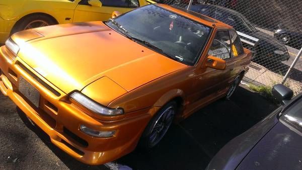 no reserve rare 5spd 1989 corolla gts trueno body kit custom