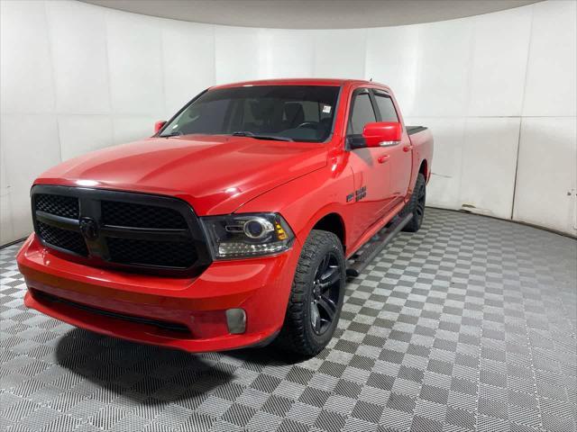 2017 ram 1500 night crew cab 4x4 5'7' box