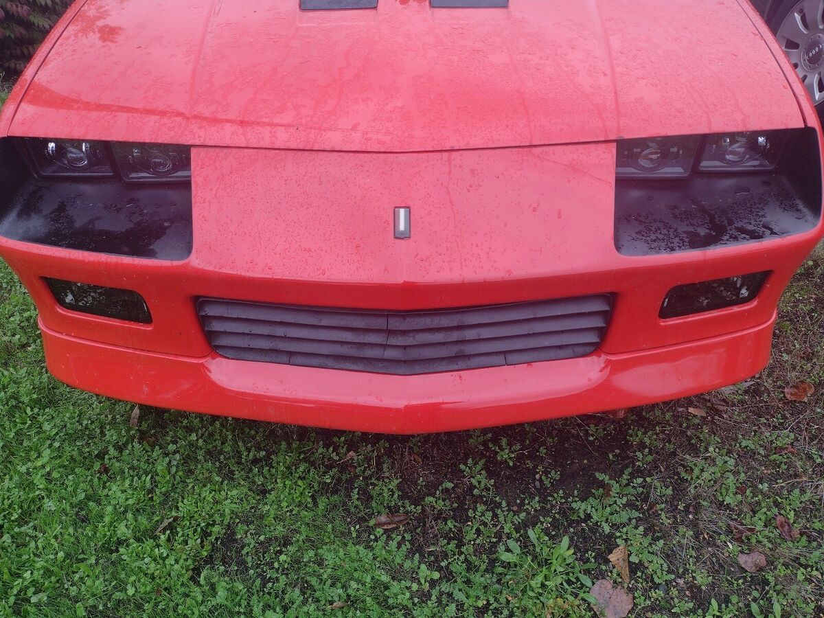 1985 chevrolet camaro red rwd automatic