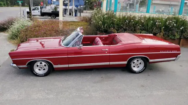 1967 ford galaxie 500 convertible with ford 429-460 525hp no reserve!