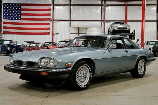 1990 jaguar xjs v12 71915 miles diamond blue coupe 5.3l v12 3-speed automatic