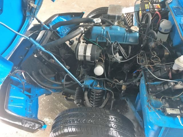 1980 triumph spitfire 1500 blue!