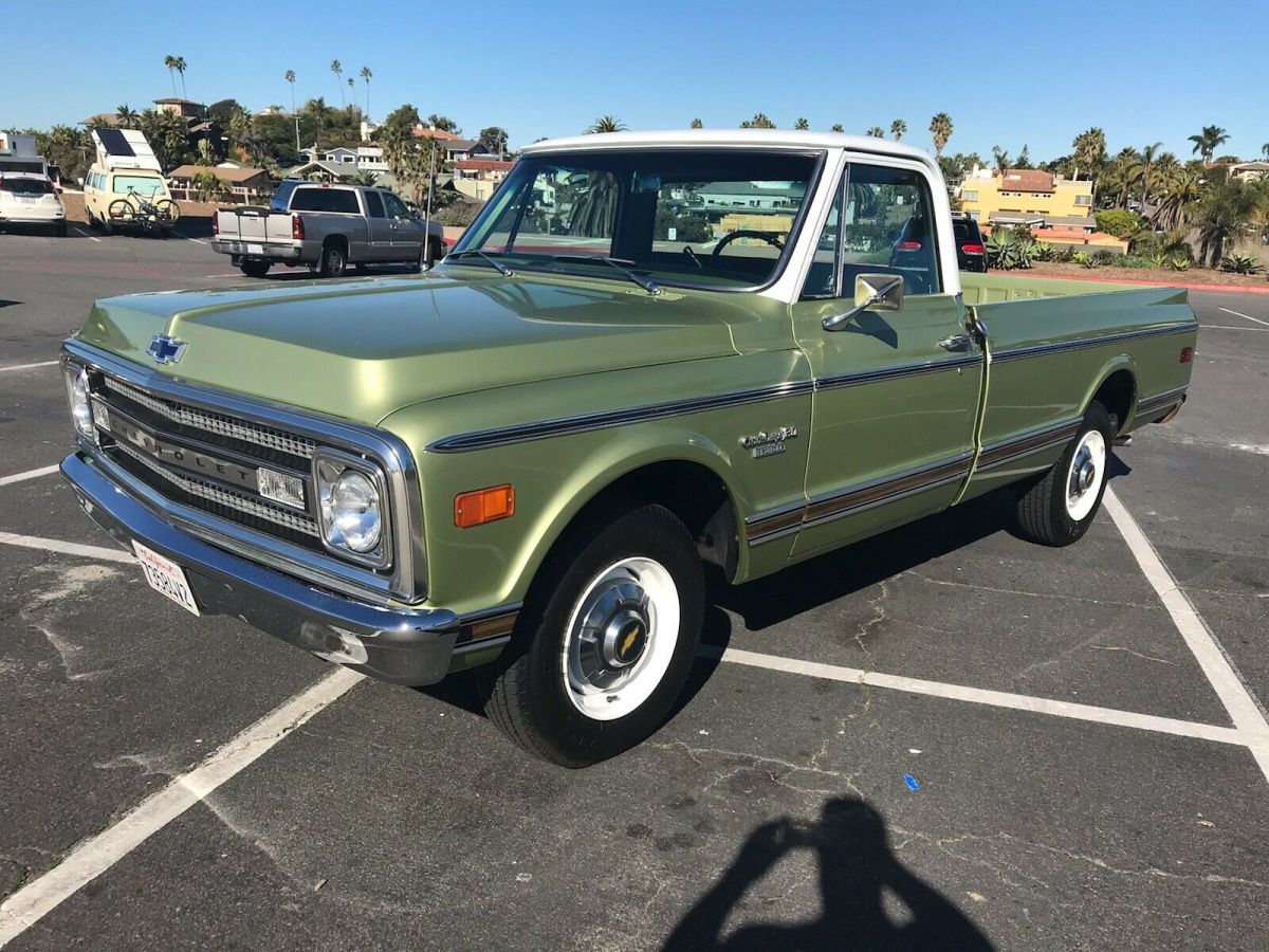 1969 chevrolet c20 custom camper pickup truck