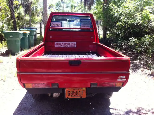 toyota liteace 4wd 3/4 ton former fire truck pick up 5500 miles jdm rhd