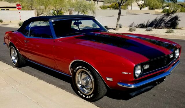1968 camaro convertible new top new ridetech suspension new paint ps pb disc