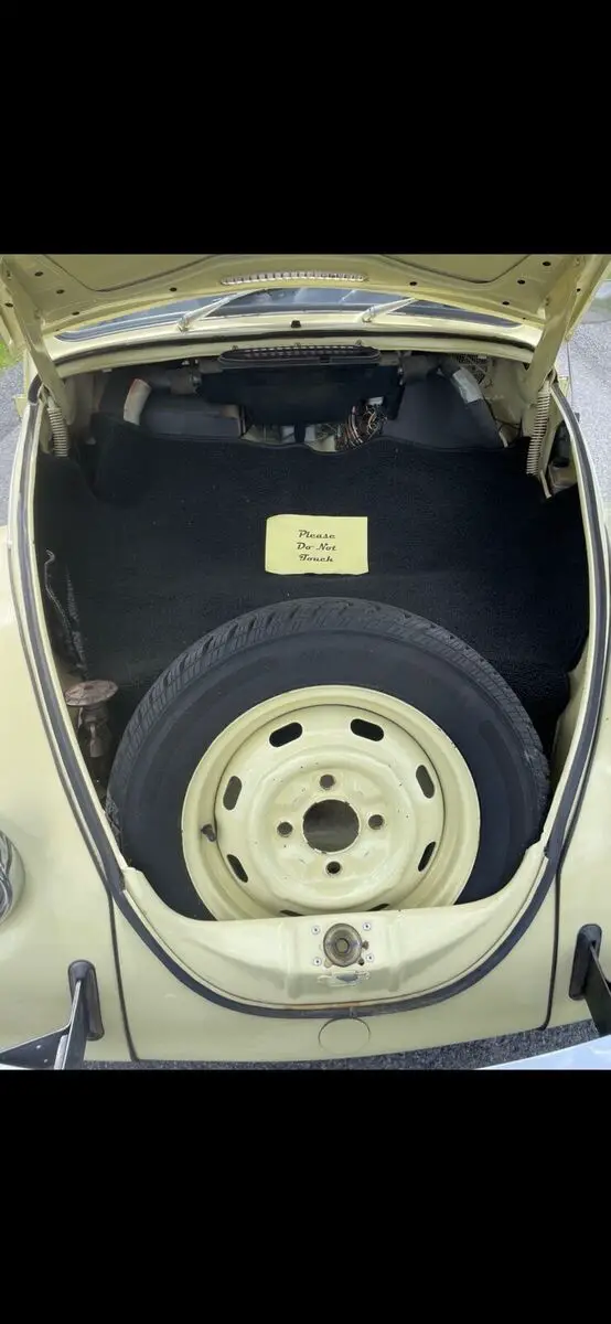 1969 volkswagen beetle (pre-1980) yellow rwd manual cabriolet