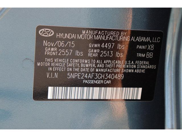2016 hyundai sonata se se 4dr sedan pzev for sale in henderson, nevada