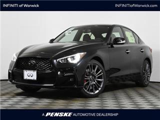 2024 Infiniti Q50 red sport 400