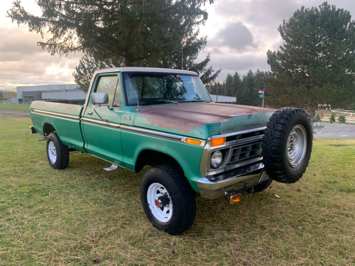 selling at no reserve 1977 ford ranger f250 4x4 factory hiboy true survivor