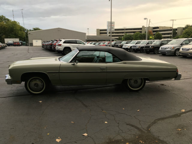 1975 chevrolet caprice convertible low actual miles