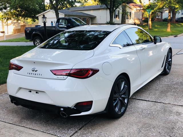 2018 infiniti q60 3.0t red sport 400